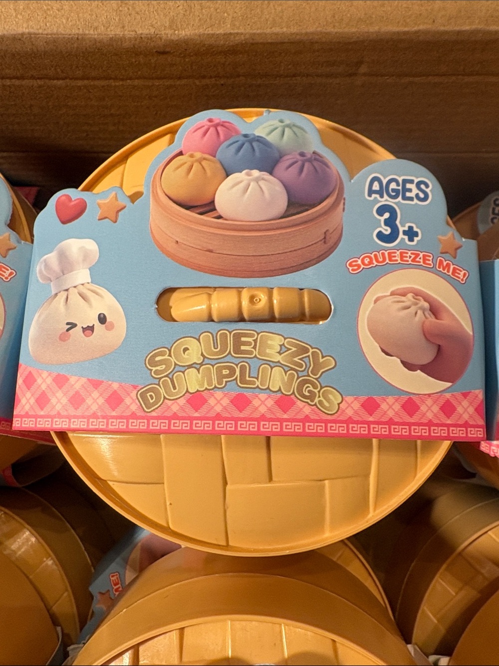 Squeezy Dumplings Soft Sensory Toy Set - Pastel Multi-Color 12 dollars for one
